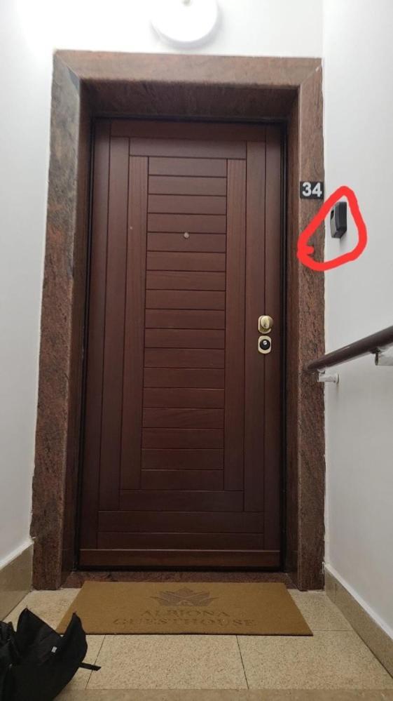Albjona Guesthouse Тирана Экстерьер фото